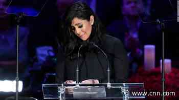 Hear Vanessa Bryant's tearful tribute to late Kobe and Gigi