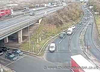 Major delays on the A12 southbound following crash