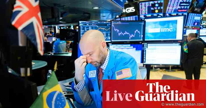 Stock market sell-off eases as companies count cost of coronavirus crisis – business live
