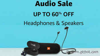 Buy Audio Gadgets, Speakers, Headphones And More At Up To 60% Off On Amazon - Gizbot