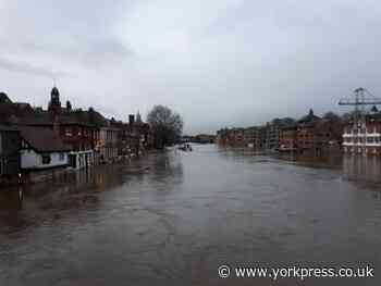 River Ouse in York could rise up to 4.7 metres above normal, Environment Agency says