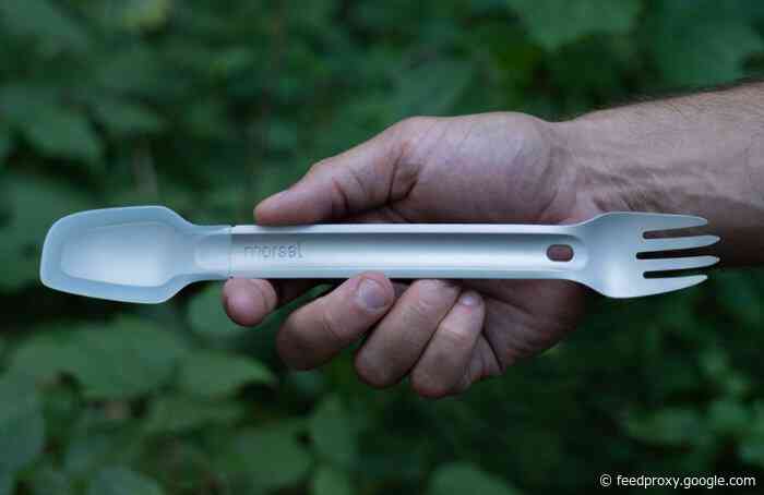 Morsel metal spork is a versatile eating utensil