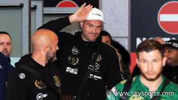 Fury greeted by fans on triumphant return to UK