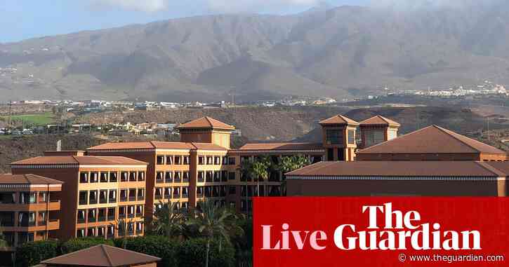 Coronavirus: Tenerife hotel in lockdown as tourists tested – live news