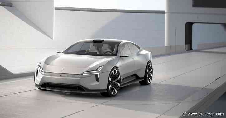 Polestar teases an all-electric concept sedan running Android Automotive