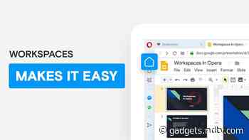 Opera&rsquo;s PC Web Browser Updated to R2020 Release, Workplaces and Sidebar Panel Introduced
