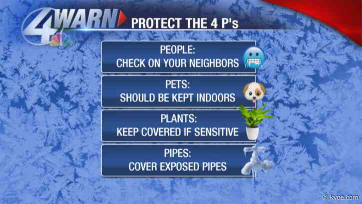 Colder start tomorrow!