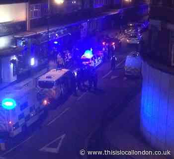 Two men arrested after brawl outside Wallington pub