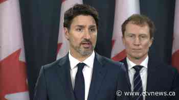 Trudeau calls for 'peaceful resolution' amid blockade arrests