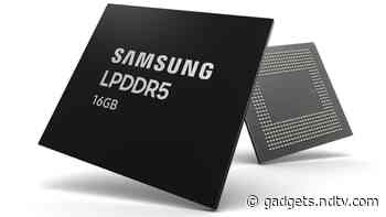 Samsung Begins Mass Production of First 16GB LPDDR5 DRAM Module for Premium Smartphones