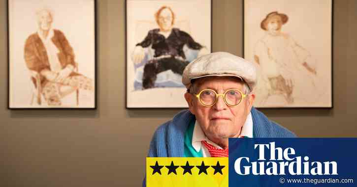 David Hockney: Drawing from Life review – stripping subjects down to their gym socks