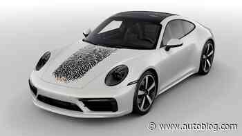 Porsche Exclusive Manufaktur can paint a fingerprint on a 911's hood