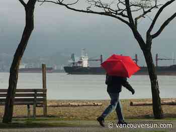 Vancouver weather: Prepare for rain