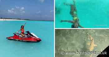 Inside Maya Jama's luxurious trip to The Maldives - as she 'crashes' someone's honeymoon