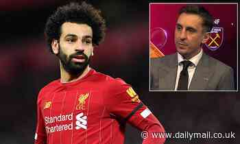 Gary Neville believes Mohamed Salah is using Liverpool as a 'stepping stone'