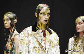 London and Milan Fashion Week Fall 2020 Beauty Trends: Simple Arts and New Crafts - WWD