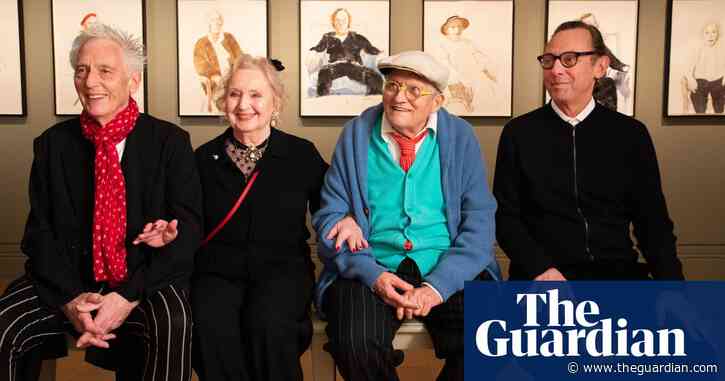 'It's horrible!': Hockney muse recoils at portrait of her as older woman