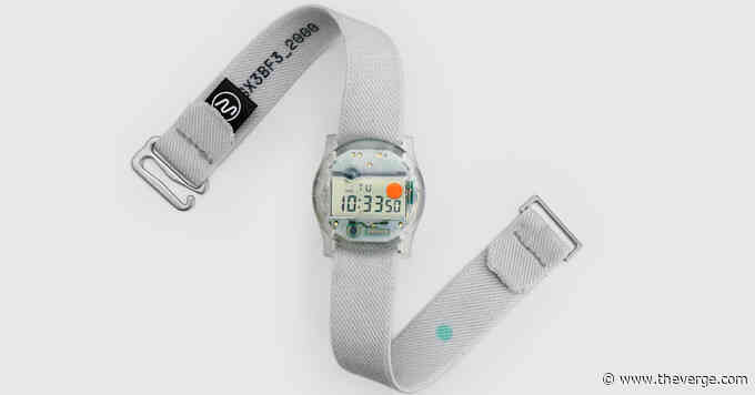 The Solid State Watch is the simplest digital watch ever
