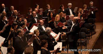 Review: An Orchestra Opens Its Mouth, and Sings