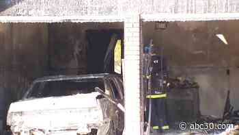 Woman in critical condition after firefighters rescue her from northeast Fresno house fire