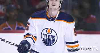 Edmonton Oilers’ forward Kailer Yamamoto listed as week-to-week with an ankle injury