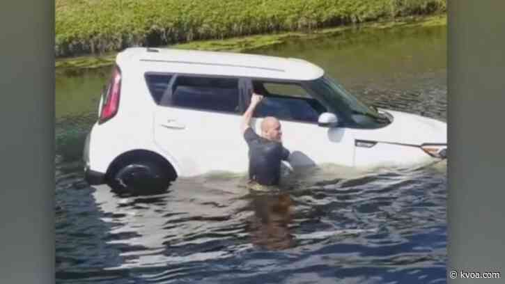 ‘Didn’t Have Time To Hesitate’: Good Samaritan describes dramatic canal rescue