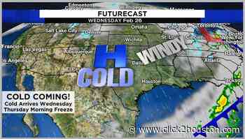Here is when you can expect freezing temperatures to grip Houston - KPRC Click2Houston