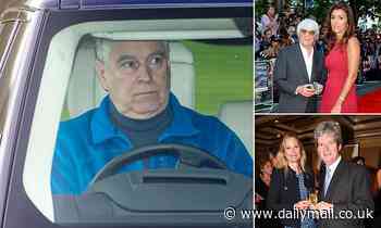 Prince Andrew's 60th birthday party attracts star guests... but Charles, Edward and Anne stay away
