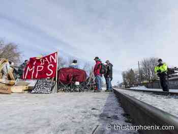 Saskatoon blockade in support of Wet'suwet'en hereditary chiefs taken down