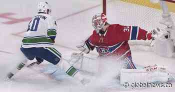 Call of the Wilde: Montreal Canadiens lose to Vancouver Canucks in overtime