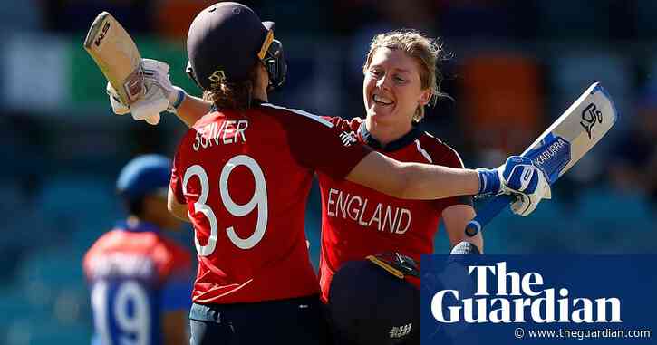 Heather Knight's brilliant century propels England to win over Thailand
