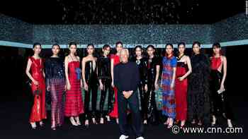 Armani show plays to empty room at Milan Fashion Week