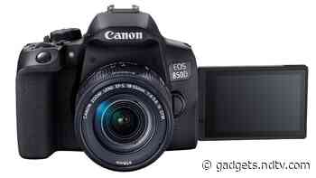 Canon EOS 850D DSLR With DualPixel AF, 4K Video Recording Launched in India