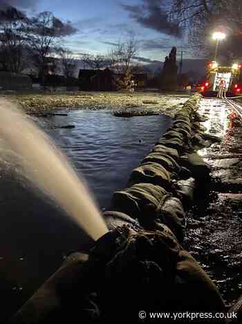 Over 30 residents evacuated from properties in North Yorkshire due to floods