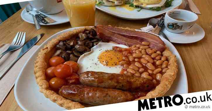 Pie shop serves Full English inside a puff pastry tart and apparently ...