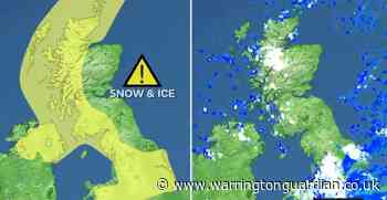 Hail, sleet and wintry showers on the way as Met Office issues another ice warning