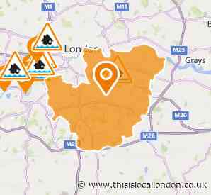 Flood alert in force across SE London ahead of possible groundwater flooding and snow