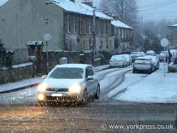 WEATHER WARNING: More snow could fall in York in next 24 hours