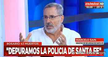 El exabrupto de Marcelo Sain: "Vine a descansar a Buenos Aires porque si me quedo allá me cagan a tiros" - Clarín