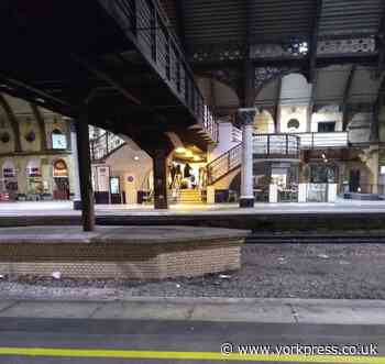 Person hospitalised after falling down stairs at York railway station