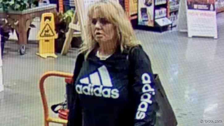 Marana PD seek identity of woman accused of stealing nearly $500 worth of items from Home Depot