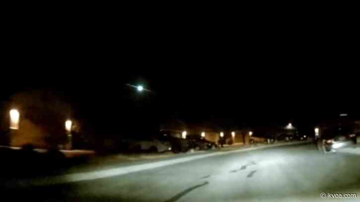 VIDEO: Meteor captured falling through Tucson sky on southeast side