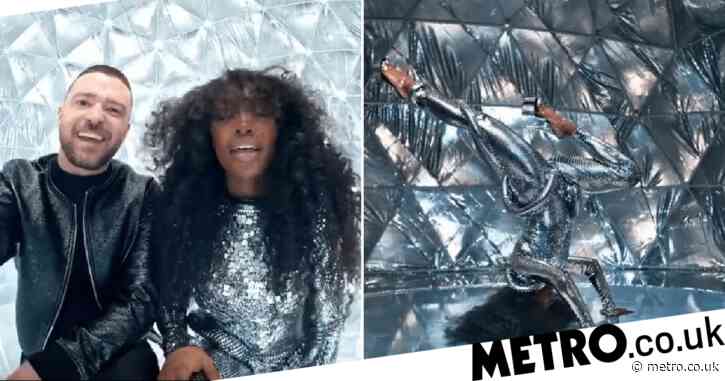 SZA pulls off incredible headstand in high heels for new song The Other Side with Justin Timberlake