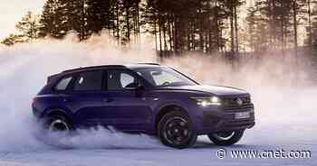 The Volkswagen Touareg R is another sporty, hybrid SUV     - Roadshow