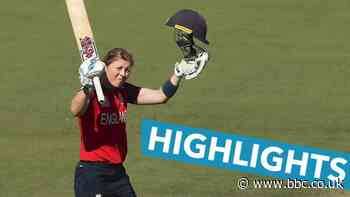 Women's T20 World Cup highlights: Heather Knight hits century as England crush Thailand