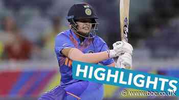 Women's T20 World Cup highlights: Shafali Verma, 16, helps India beat Bangladesh