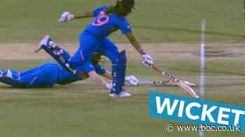 Women's T20 World Cup: Deepti Sharma run out as both batters end up at the same end