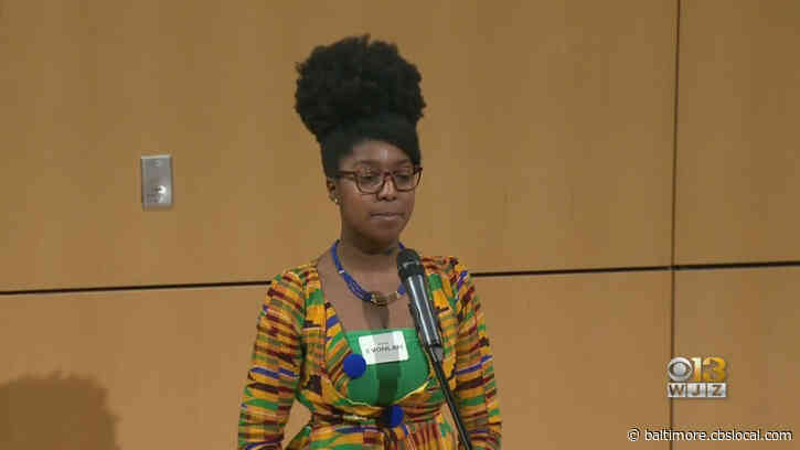 Meet Adjo Evonlah, The Winner Of WJZ’s Black History Month Oratory Competition