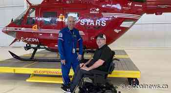 Alberta man tries to boost STARS donations following life-changing crash