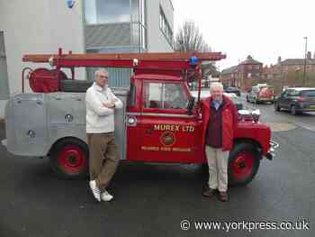 Former firefighter reunited with engine after more than 50 years